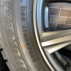 225/60R17スタッドレスタイヤアルミ4本セット