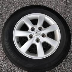 トヨタ純正ホイル付 2022年製 タイヤ(ダンロップ)4本