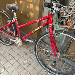 Bianchi　ビアンキの自転車さしあげます