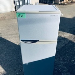 ①1631番 シャープ✨冷凍冷蔵庫✨SJ-H12W-S‼️