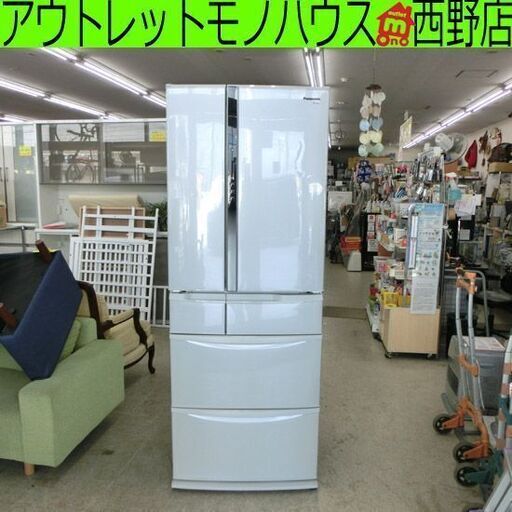 冷蔵庫 451L 6ドア 2013年製 パナソニック Panasonic NR-FTJP45-H 自動製氷 大型 大容量 400Lクラス 四百Lクラス 札幌 西野店