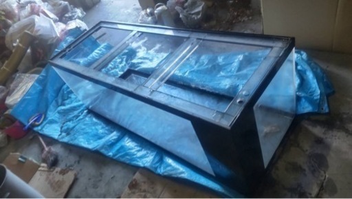 小売業者 大型水槽 W1700×H600×D600 特注サイズ アクリル水槽 