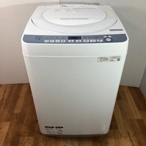 洗濯機 SHARP 7kg 2019年製 プラス4000〜にて配送可能 ☆他にも多数出品中！☆