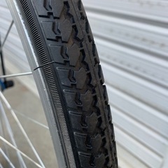 ☆前後タイヤ新古品☆ 27インチ LEDオートライトシティー 防犯登録料込