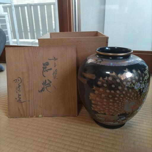 【正規品直輸入】 九谷小吉焼　花瓶 花瓶