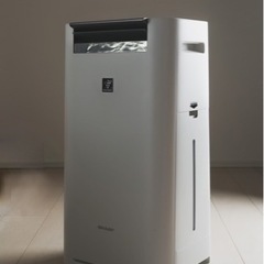 数回のみ使用】SHARP KI-LS50-W 加湿空気清浄機