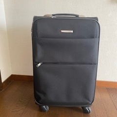 【取引中】布製スーツケース　3〜5日　Mサイズ
