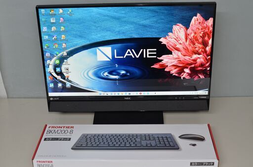 一体型パソコン 最新Windows11+office NEC DA770/D Core i7-6500U/新品爆速SSD512GB/メモリ8GB/ブルーレイ/23.8インチ/カメラ/テレビ機能
