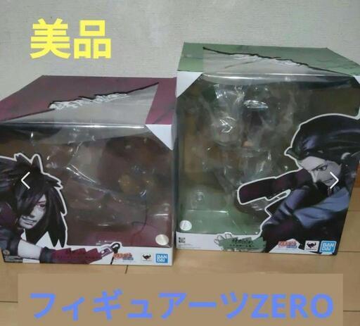 新品！　NARUTO フィギュアーツzero うちはマダラ　千手柱間 NARUTOナルト＊千手柱間うちはマダラフィギュアーツZERO絆Ralation