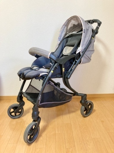 Pigeon ピジョン AB型ベビーカー　ランフィリノン Runfee Lino'n RB4L（ランフィ リノン RB4L） ブルーグレー | 商品情報