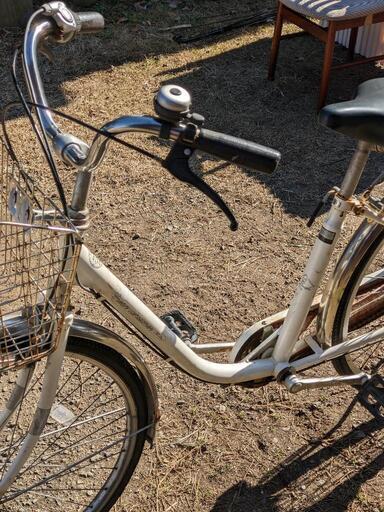 自転車26インチ3段ギア白