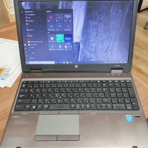 ノートパソコン HP ProBook 6570bOffice2019付き Windows10 Core i5 メモリ 4G SSD120GB
