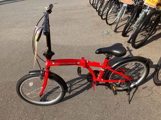 20インチ 折りたたみ自転車 ITALIAN GUARDINA No.298● ※現金、クレジット、スマホ決済対応※