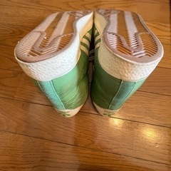 超レア！アディダス　デッドストックミドルカットスニーカー緑　27.0cm 1〜2回着用のみのほぼ新品！
