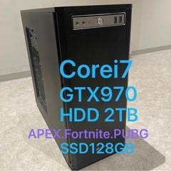 ゲーミングPC Corei7 GTX970  SSD120GB ...