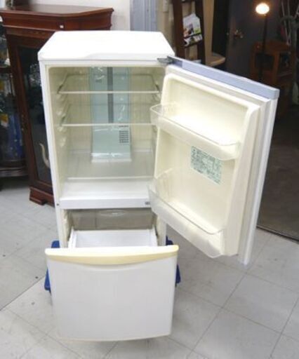 冷蔵庫 135L ナショナル 2008年製 NR-BH143J-AH ホワイト系 100Lクラス National 苫小牧西店