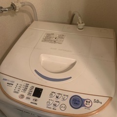 【受け渡し先決定】三洋　洗濯機