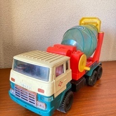 ISUZU トラック おもちゃ レトロ ミキサー車 