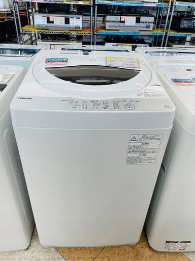 ⭐TOSHIBA()(東芝) 5.5kg洗濯機 ✨定価￥34,900 ✨ AW-5G6 2019年 一人住まいの方におすすめ!!⭐ 9633円