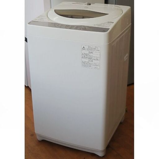 ♪TOSHIBA/東芝 洗濯機 AW-5G6 5.0kg 2019年製 洗濯槽外し清掃済♪