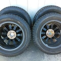 215/60R16 ブリヂストンブリザックVRX アルミホイール 5穴 114.3 +42 アルミ付きスタッドレスタイヤ 4本セット