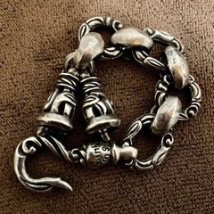 LeonardKamhoutシルバー925スワンベルチェーン