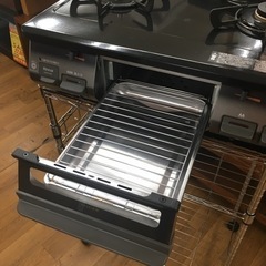 S128 リンナイ ガステ－ブル KSR670BKL 【LPガス】（左強火