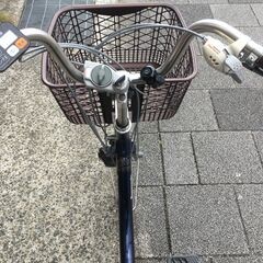 地域限定送料無料　パナソニック　ビビライフ　三輪車　16AH　2019年　紺　パスワゴン　アシスタワゴン　神戸市　電動自転車