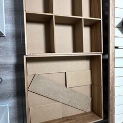 【無印良品】収納付きダブルベッド(ヘッドボード付き)