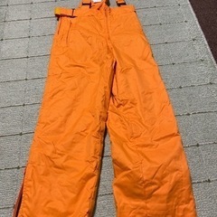 スキーウェア　パンツ　160 明るいオレンジ