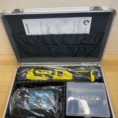 中古 マキタ TD022D 充電式 ペンインパクトドライバー イエロー フルセット