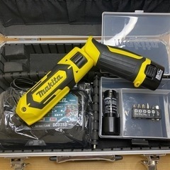 中古 マキタ TD022D 充電式 ペンインパクトドライバー イエロー フルセット