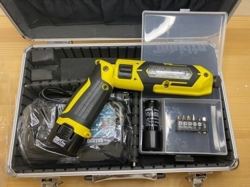 中古 マキタ TD022D  充電式 ペンインパクトドライバー　イエロー　フルセット