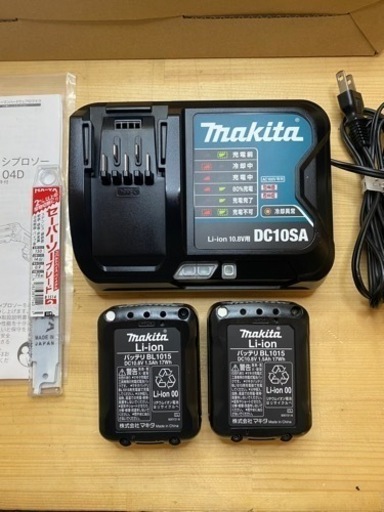 中古 マキタ JR104D 充電式 レシプロソー セット