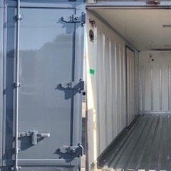 No.707 保冷バン 2ｔ 車  アルミ 箱 バイク 倉庫 トラック コンテナ 米 保管庫 物置 DIY