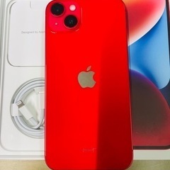 未使用 iPhone14 plus 256GB (product)RED  MQ4P3J/A A2885 2023/01/11