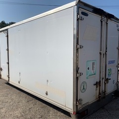 No.713 保冷バン 3ｔ 車  アルミ 箱 バイク 倉庫 トラック コンテナ 米 保管庫 物置 DIY