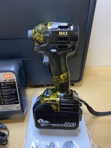 中古　MAX PJ-152 14V/18V 充電式 インパクトドライバ　カスタムカラー 中古 MAX PJ-152 14V/18V 充電式 インパクトドライバ カスタムカラー