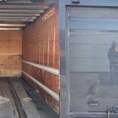 No.710 アルミバン 2ｔ 車 アルミ 箱 バイク 倉庫 トラック コンテナ 米 保管庫 物置 DIY