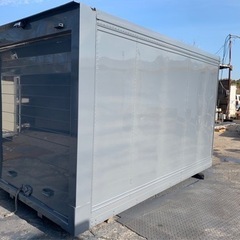 No.710 アルミバン 2ｔ 車 アルミ 箱 バイク 倉庫 トラック コンテナ 米 保管庫 物置 DIY