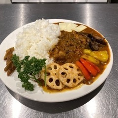 オールトッピングのチキンカレー1000円→500円　予約限定