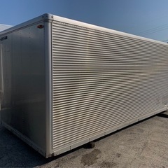 No.714 アルミバン 3ｔ 車  アルミ 箱 バイク 倉庫 トラック コンテナ 米 保管庫 物置 DIY