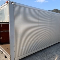 No.714 アルミバン 3ｔ 車  アルミ 箱 バイク 倉庫 トラック コンテナ 米 保管庫 物置 DIY