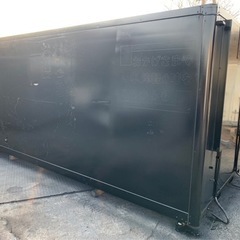  No.708 保冷バン 3ｔ 車 アルミ 箱 バイク 倉庫 トラック コンテナ 米 保管庫 物置 DIY