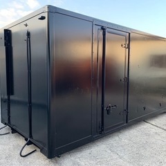  No.708 保冷バン 3ｔ 車 アルミ 箱 バイク 倉庫 トラック コンテナ 米 保管庫 物置 DIY