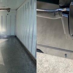  No.708 保冷バン 3ｔ 車 アルミ 箱 バイク 倉庫 トラック コンテナ 米 保管庫 物置 DIY