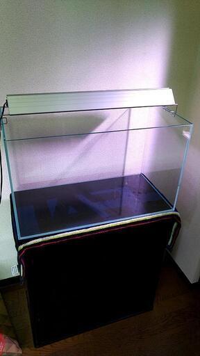 【取引決定】【中古】水槽 水槽台 LED セット