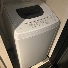 【譲り先決定】【日立】使用期間1年半のきれいな洗濯機です。一人暮...