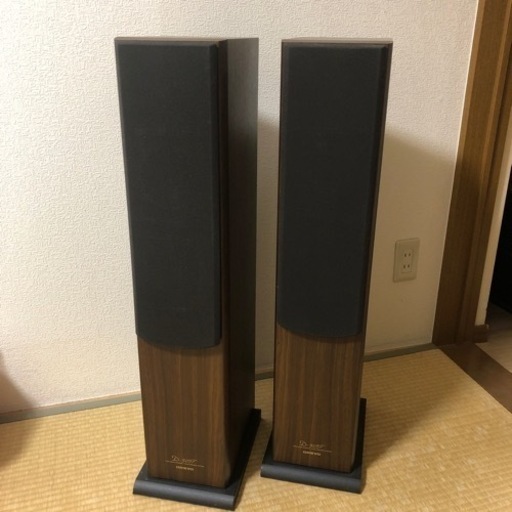 ONKYO D-305F ペア ONKYO D-305F スピーカー ペア 木目 トールボーイ
