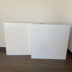 [決まりました]IKEA Lack テーブル板　2枚　合板　圧縮ボード